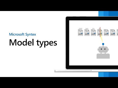 Microsoft Syntex - Overview of model types