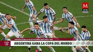 Argentina gana su primera Copa del Mundo fuera de continente