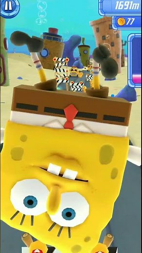 SpongeBob -Sponge on the run very Fast Run #22 #Shorts #evolution #SpongeBob Squerepants #next