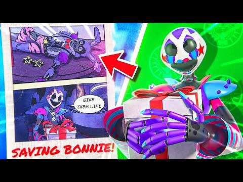 What happens when you FIND PUPPET REVIVING BONNIE DLC ENDING?! (NEW FNAF Security Breach ENDING)