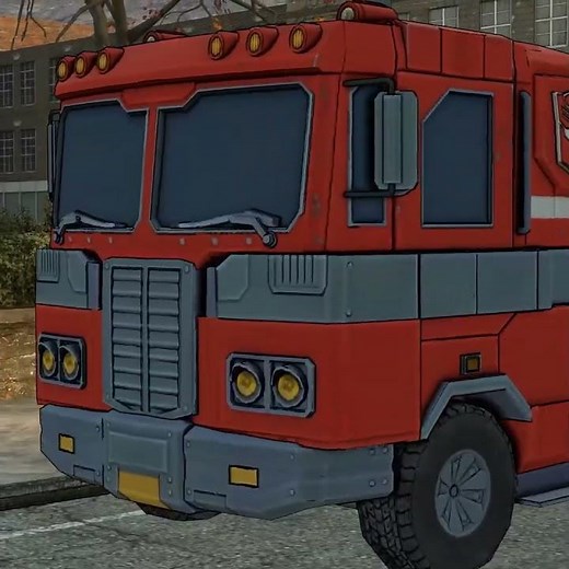 Optimus Prime Transforms! #shorts #transformers #sfm