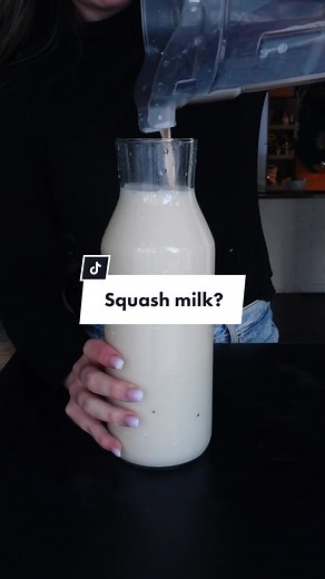 Squash Milk: A Plant-Based Alternative for Zerowaste Cooking