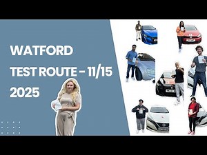 Watford TEST ROUTE - 11 - CONFIRMED/ACTUAL - 2025