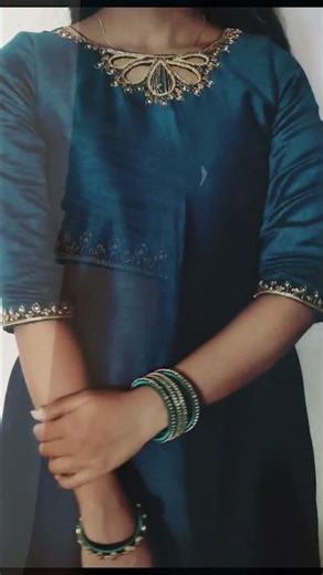 Latest Aari Work Kurti Design 2026 | Cut Bead Embroidery Kurti ₹1200