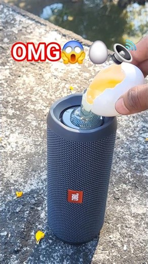 jbl speaker bass test 🔊🥚😜💥 #shorts #jbl #speaker #bass #test