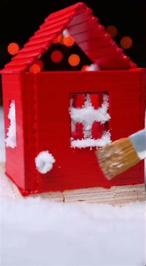 Christmas Miniature Building Episode 7 | Tiny Festive House Making