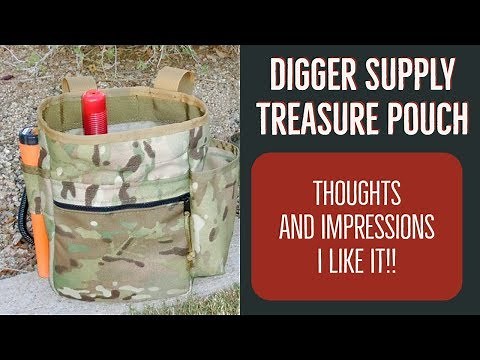 Digger Supply Pack Mule Metal Detecting Finds Pouch Review