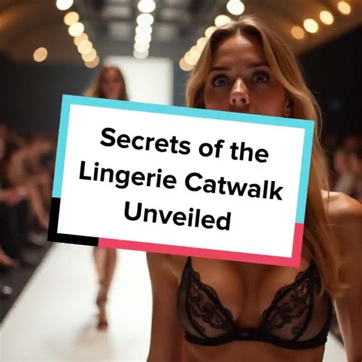 Discover how supermodels master the art of the lingerie walk on the catwalk. Precision, poise, and confidence—see what it takes to shine! #Supermodels #Catwalk #Lingerie #FashionShow #Runway #ModelLife