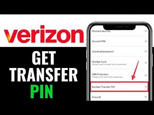 How To Get Transfer PIN From Verizon 2025 (Simple Step)