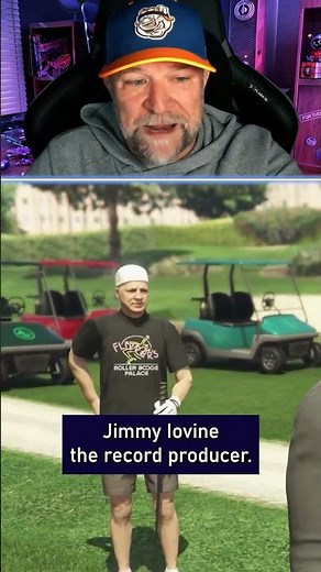 Michael's Voice Actor Playing Golf With Dr.Dre in GTA V #gta #gtaonline #gaming #gta6 #expertsreact