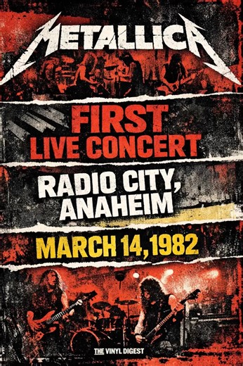 Metallica - First Concert Ever | March 14, 1982