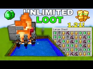 Most Simple RAID Farm Minecraft 1.21+ - Tutorial