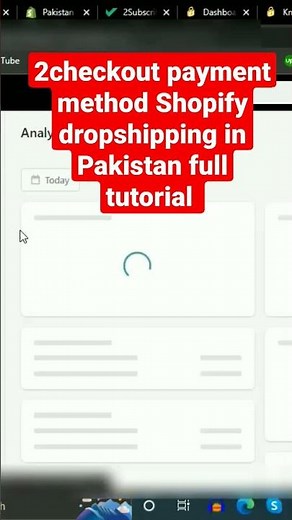 2checkout account setup in Pakistan on Shopify #shorts #shortsfeed