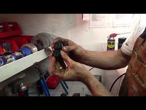 Needle gun maintenance and repair.