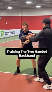1.8K views · 2K reactions | Two-Handed Backhand Training  Step 1:...