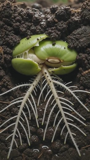 🌱 Tiny Green Bean Seed to Fresh Bean Pods | Incredible Seed to Harvest Timelapse #Shorts