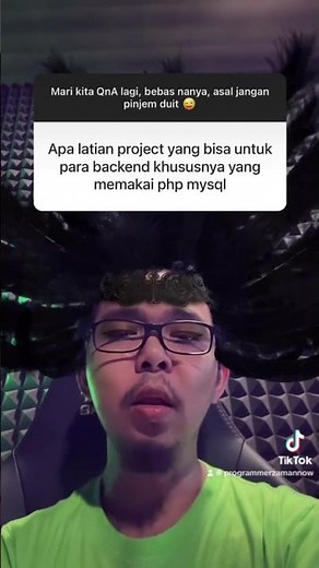 Latihan project untuk backend engineer #programmerzamannow
