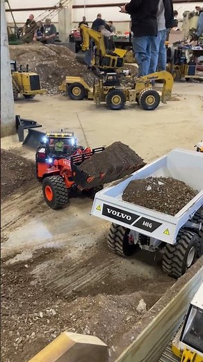 HUGE Hitachi RC loader