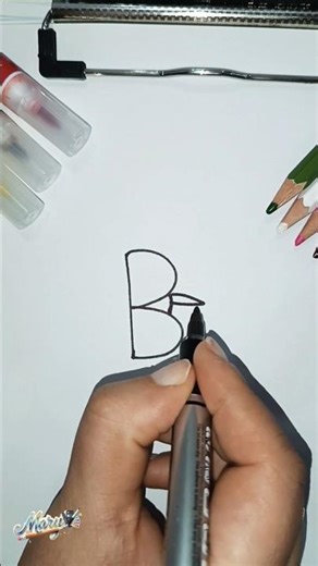 Drawing a Bird from Side View Step by Step 🐦🎨