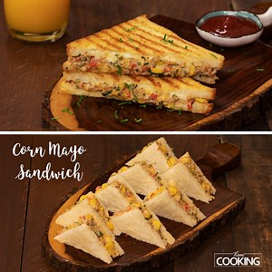 100K views · 639 reactions | Corn Mayo Sandwich | Bread Recipe | Sandwich Recipe #CornMayoSandwich #BreadRecipe #sandwichrecipe #sandwich #sandwiches | Home cooking | Facebook