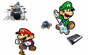 纸片马里奥的音乐是怎么演奏出来的