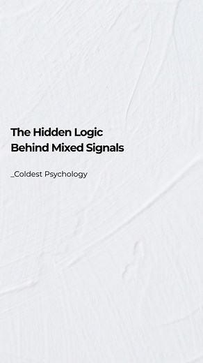 The Hidden Logic Behind Mixed Signals 1. Says no, doesn’t step back — real rejection moves the body first. 2. Says “no,” keeps talking — not ending, just changing tone. 3. Blank face, shaky eyes — emotion leaks where words can’t. 4. “Not interested,” yet remembers details — curiosity always exposes care. 5. “Let’s stay good friends” — exit line that keeps the door open. 🟧 Rejection isn’t what they say — it’s what they still leave behind. | coldest psychology