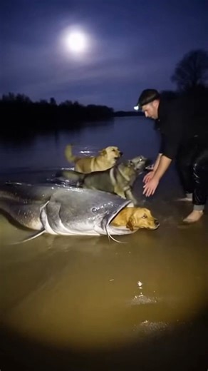 An Amazing Rescue Operation: A dog got trapped inside a giant manta ray! 🐶🛟🐟✨#coldsnap #petsafety #tribute #friendship #appreciationpost #horse #love #nature #PersonalUpdate #unconditionallove | Maddison Jasmine