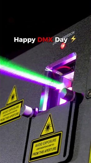 Happy DMX Day ⚡ | Lighting, Lasers & Live Production