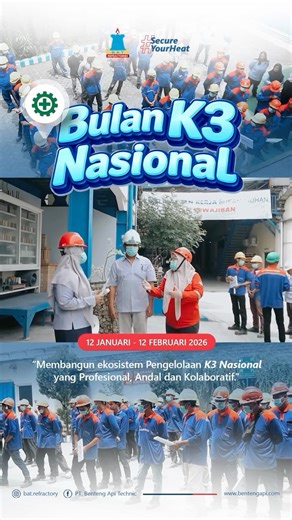 Official Account of PT Benteng Api Technic. Tbk on Instagram: "Dalam rangka memperingati Bulan K3 Nasional, PT Benteng Api Technic Tbk menyelenggarakan kegiatan Emergency Drill di area pabrik sebagai bagian dari komitmen perusahaan dalam menerapkan budaya keselamatan dan kesehatan kerja secara berkelanjutan. Kegiatan ini bertujuan untuk meningkatkan kesiapsiagaan, koordinasi, serta kemampuan seluruh karyawan dalam menghadapi kondisi darurat, sehingga setiap potensi risiko dapat ditangani secara 