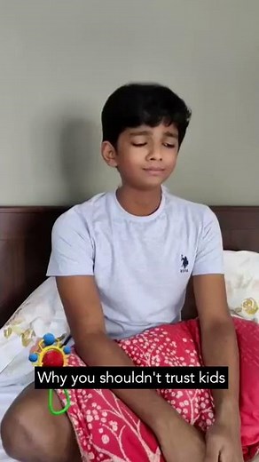 Why you shouldn't trust kids | Manish Kharage #shorts