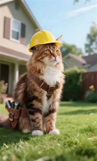 Cat's Secret Underground Bunker Discovery