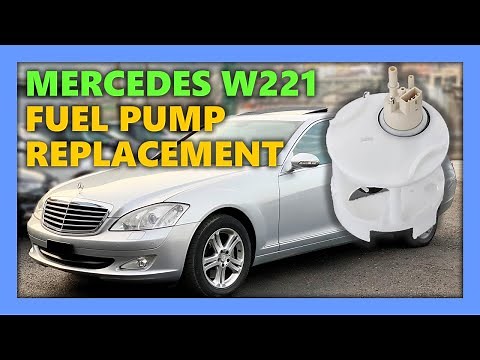 How to Replace Mercedes W221 Fuel pump