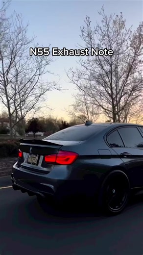 BMW F30 N55 Exhaust: Catless Downpipe & AWE Full Exhaust Sound!