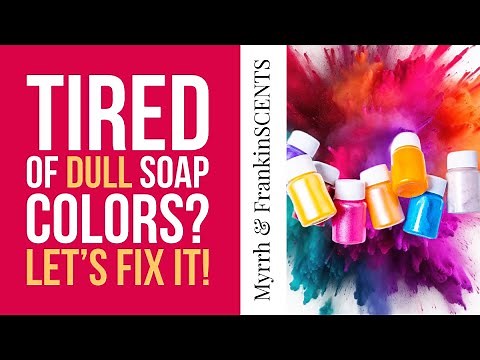 Soapmaking Tips | 🌈 How To Achieve Bold, Bright Soap Colors In CP Soap