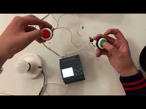 Programar en PLC (LOGO 8) compuertas lógicas y temporizadores