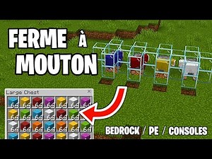 Automatic Sheep Farm (Wool) 1.21! (Minecraft Bedrock)