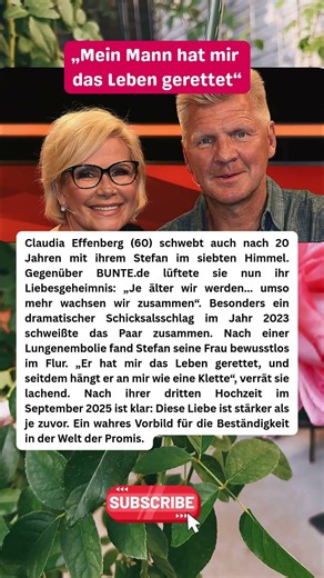 Das Liebesgeheimnis der Effenbergs nach 20 Jahren ❤️