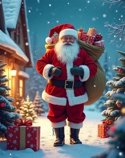 200K views · 6.5K reactions | Here comes Santa Claus | Santa Claus is Coming to Town | Facebook