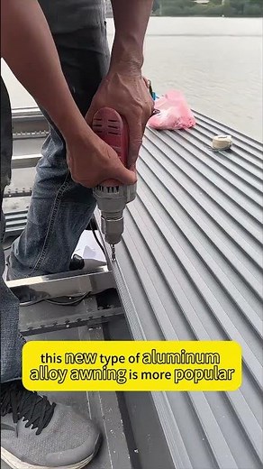 DIY Patio and Carport Kits with Aluminum Roof Panels #roofing #roofinginnovation