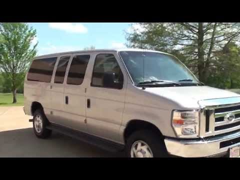 HD VIDEO 2010 FORD ECONOLINE E350 12 PASSENGER VAN FOR SALE SEE WWW SUNSETMOTORS COM