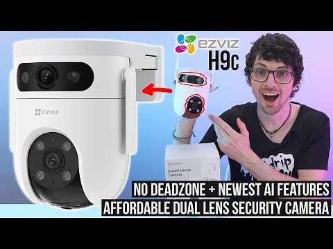 2024's Best Value Dual Lens Security Camera! - EZVIZ H9c Review & Test (No More Dead Zones)