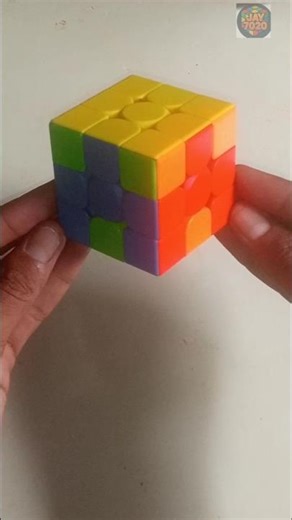 3x3 Cube Pattern 3by3 Cube 🧐#shortvideo