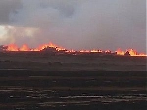 Eruption du Bardarbunga Volcano, Iceland