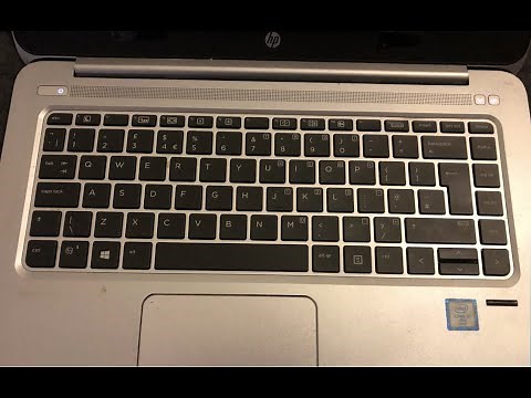 Tutorial: How to replace the keyboard on an HP Elitebook Folio 1040 G3 ultrabook