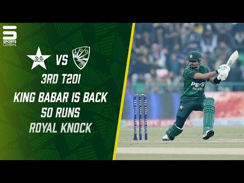 King Babar Azam Classic 50 Runs | Pak vs Aus | Match 03 | T20I Series 2026 | PCB | M9E1A