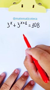 77K views · 909 reactions | Equação Exponencial #matemática | Matemático TECA | Facebook