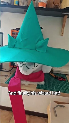 I have updated my Ralsei cosplay!! #cosplay #deltarune #undertale