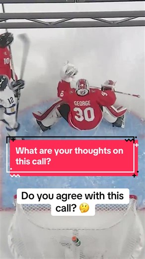 What are your thoughts on this goal standing after Canada’s challenge? 🤔 #worldjuniors