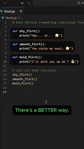 One Function That Creates Many ⚡