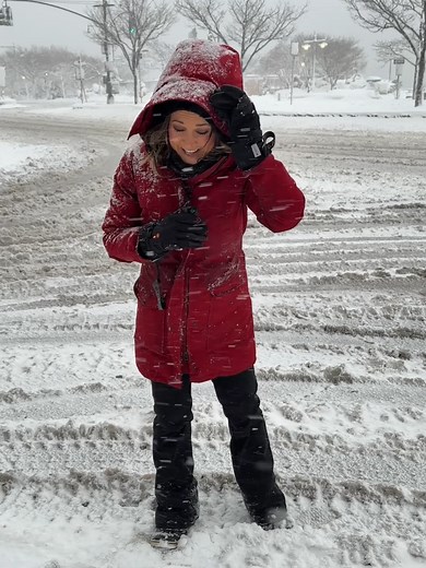 ABC News' Ginger Zee is on Manhattan's West Side Highway, a usually packed street that is deserted this morning amid an historic blizzard that has prompted travel bans and school closures. #abcnews #news #weather #storm #snow